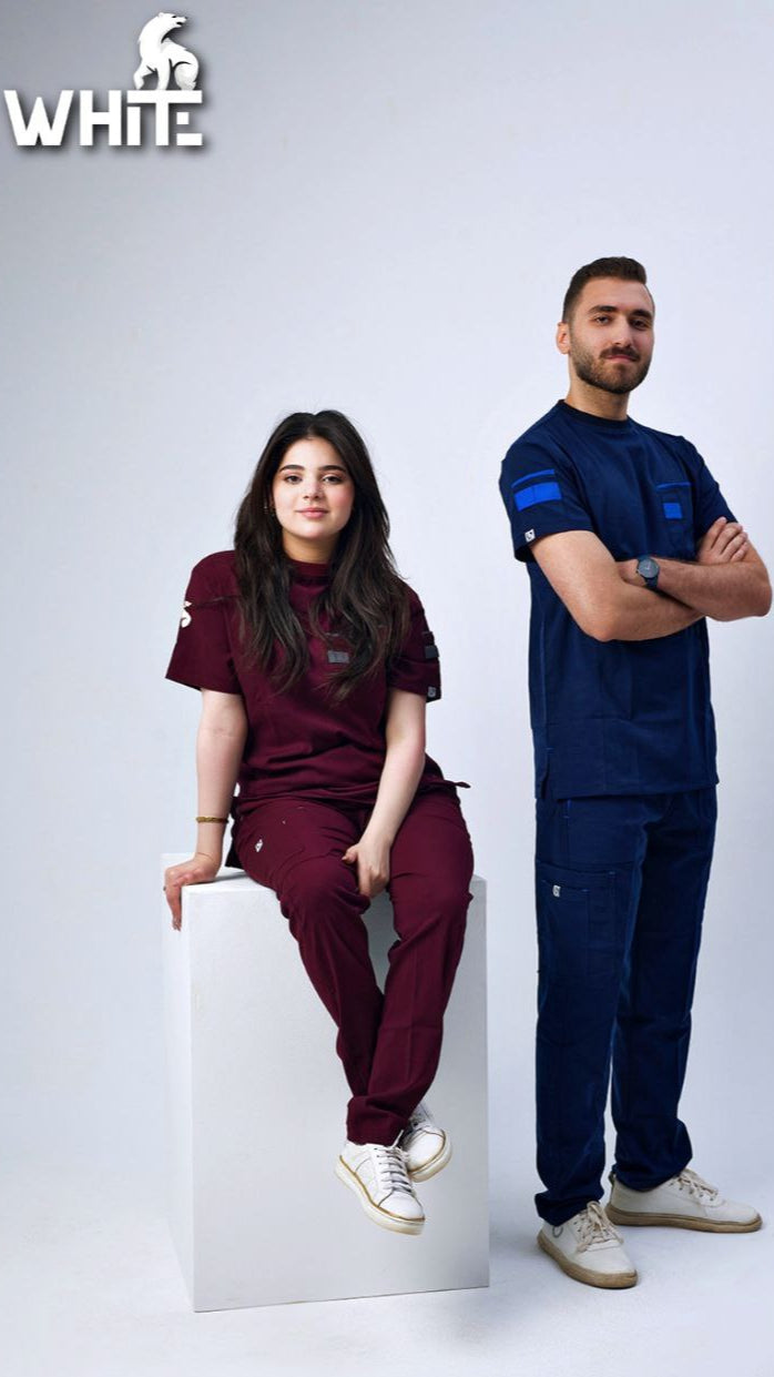 ROUND-NECK SCRUBS