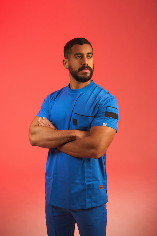 ROYAL BLUE SCRUB