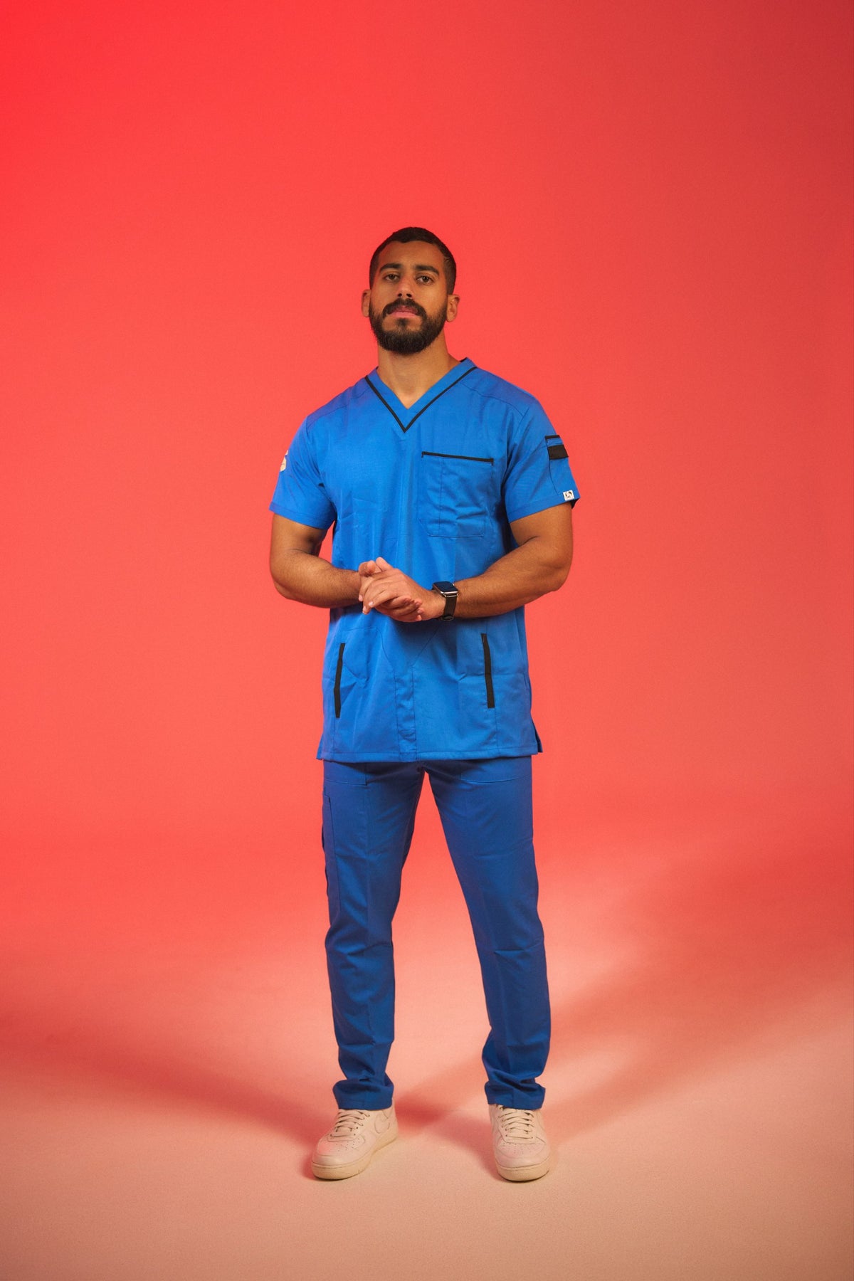 ROYAL BLUE V-NECK