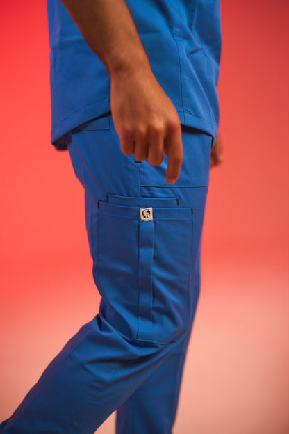 ROYAL BLUE SCRUB