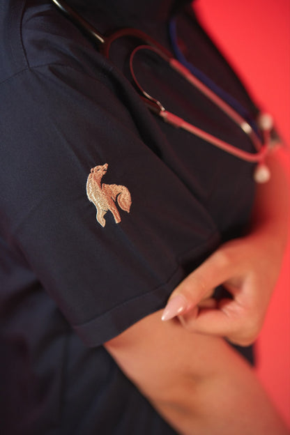 MID-NIGHT BLUE SCRUB