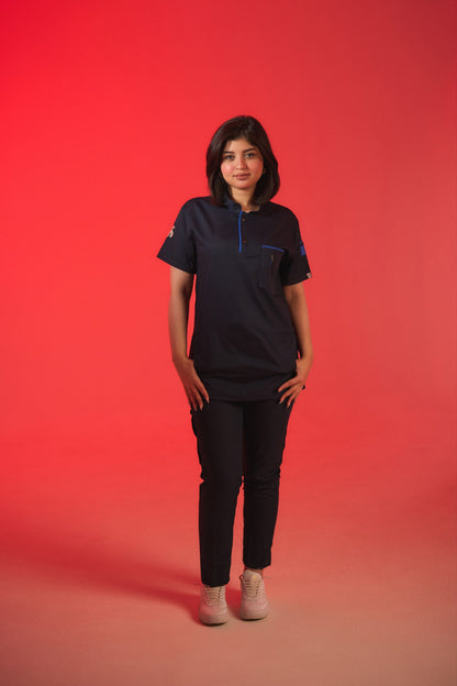 MID-NIGHT BLUE SCRUB