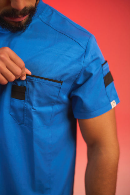 ROYAL BLUE SCRUB