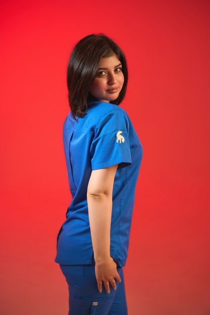 ROYAL BLUE SCRUB