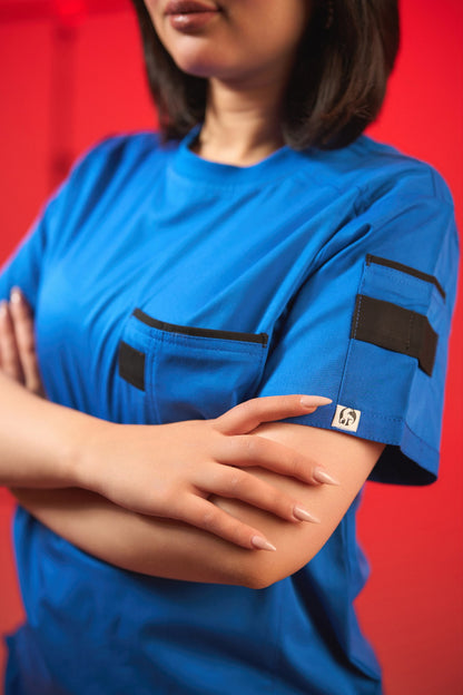 ROYAL BLUE SCRUB