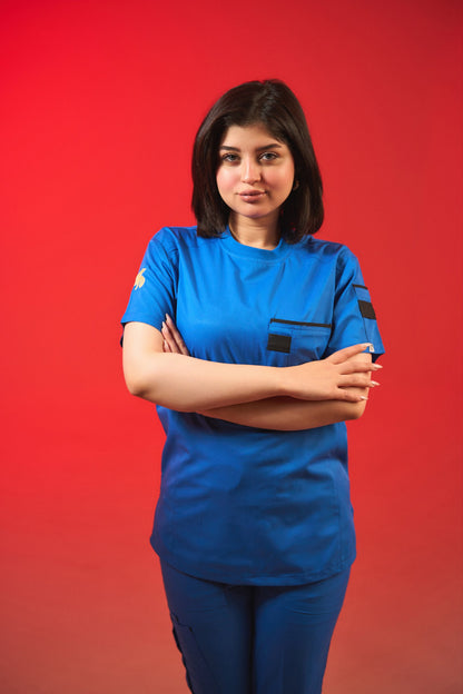 ROYAL BLUE SCRUB