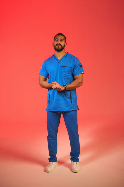 ROYAL BLUE SCRUB