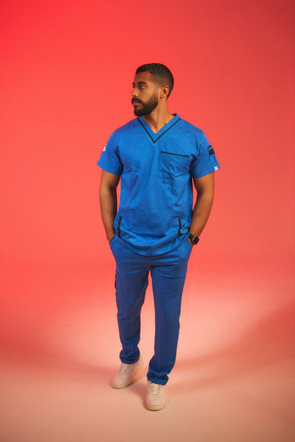 ROYAL BLUE SCRUB