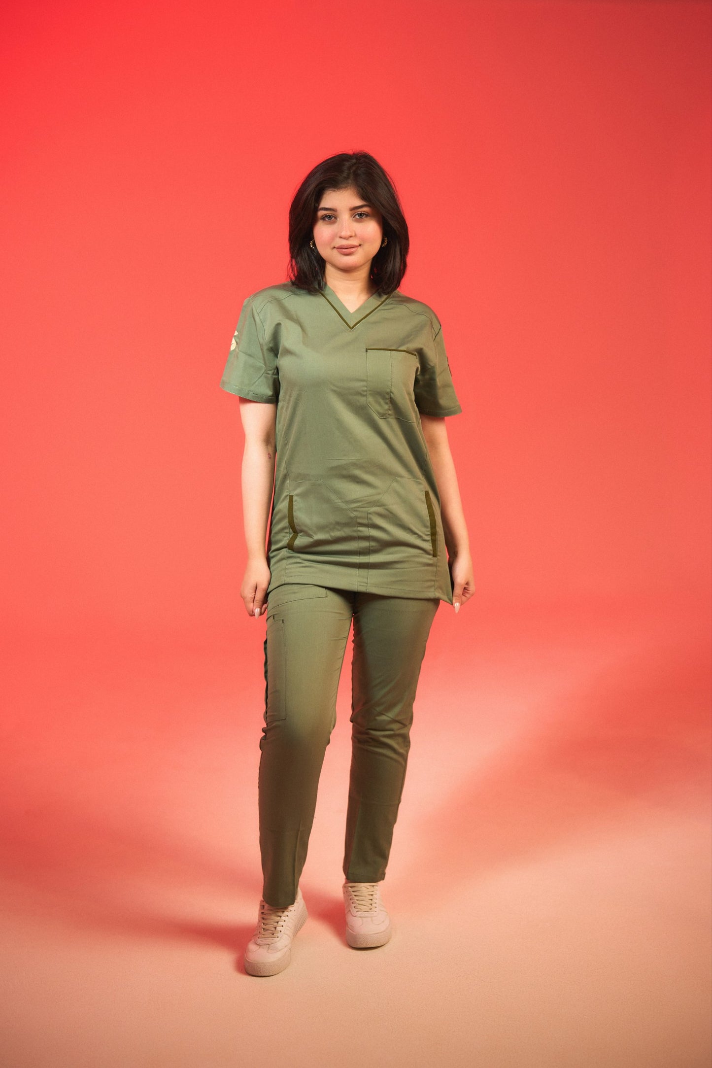 OLIVE GREEN SCRUB